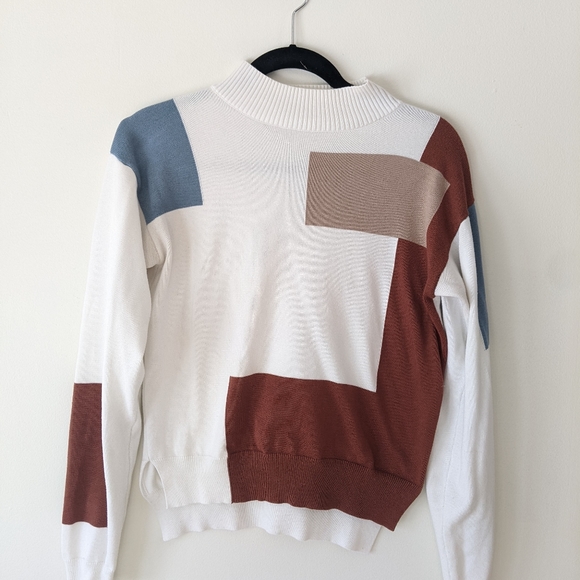 Color Block Sweater - Picture 2 of 6